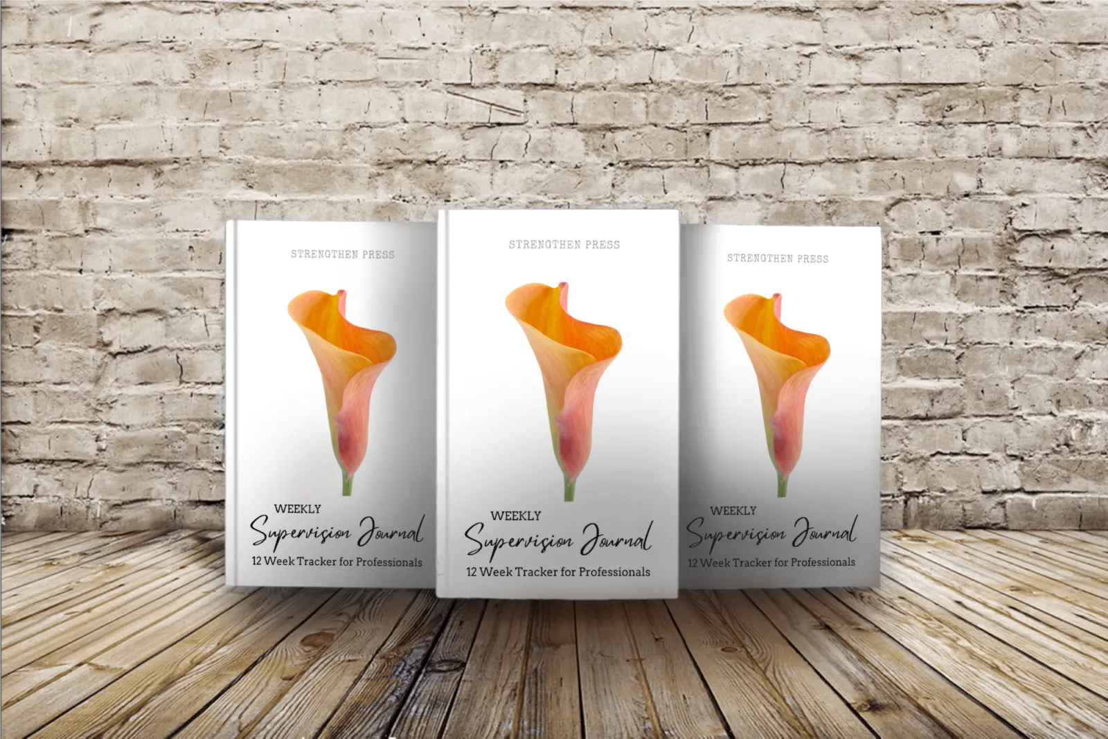 supervision journal with lily cover